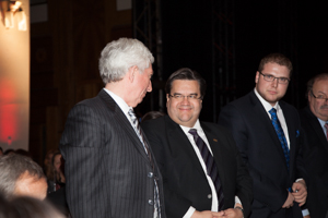 Gilles Duceppe, Denis Coderre et Marc-Antoine Cloutier